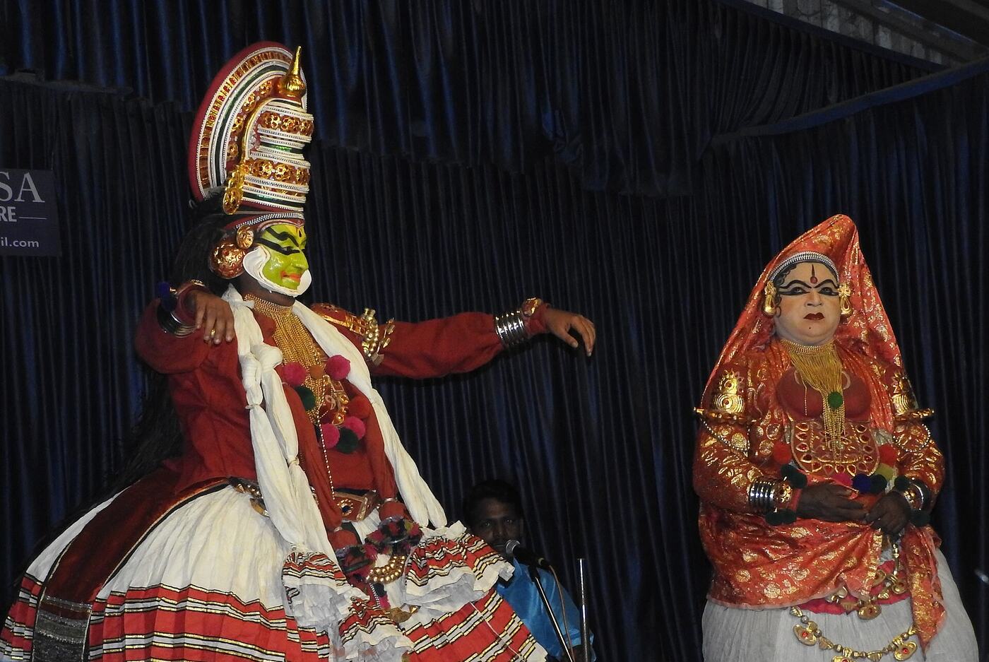 Kathakali at Kumarakom